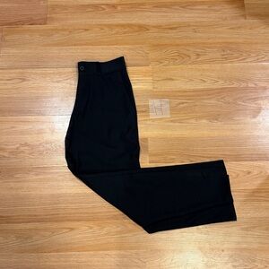 Haggar Men's Elegant Black Dress Trousers